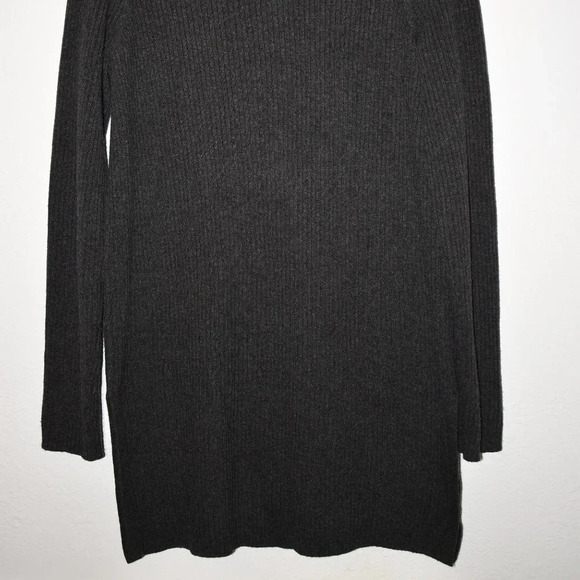 Anthropologie Tunic Sweater Sz M Merino Wool Neutral Lagenlook Minimalist Soft - Picture 8 of 14